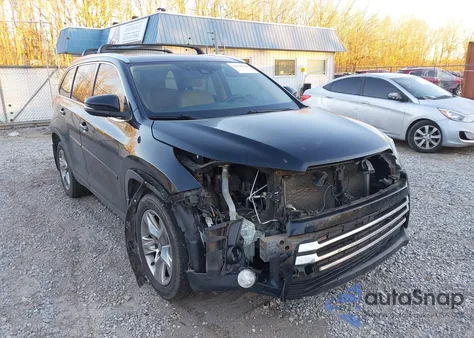 2018 Toyota Highlander Limited from USA, damaged, VIN 5TDDZRFH8JS891288